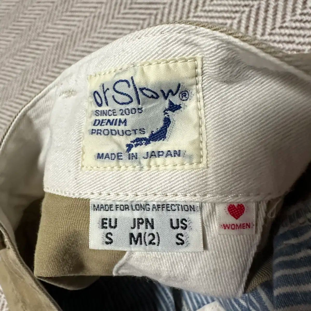 ORSLOW レディースワークパンツ GINKGOPHARMACY_COM