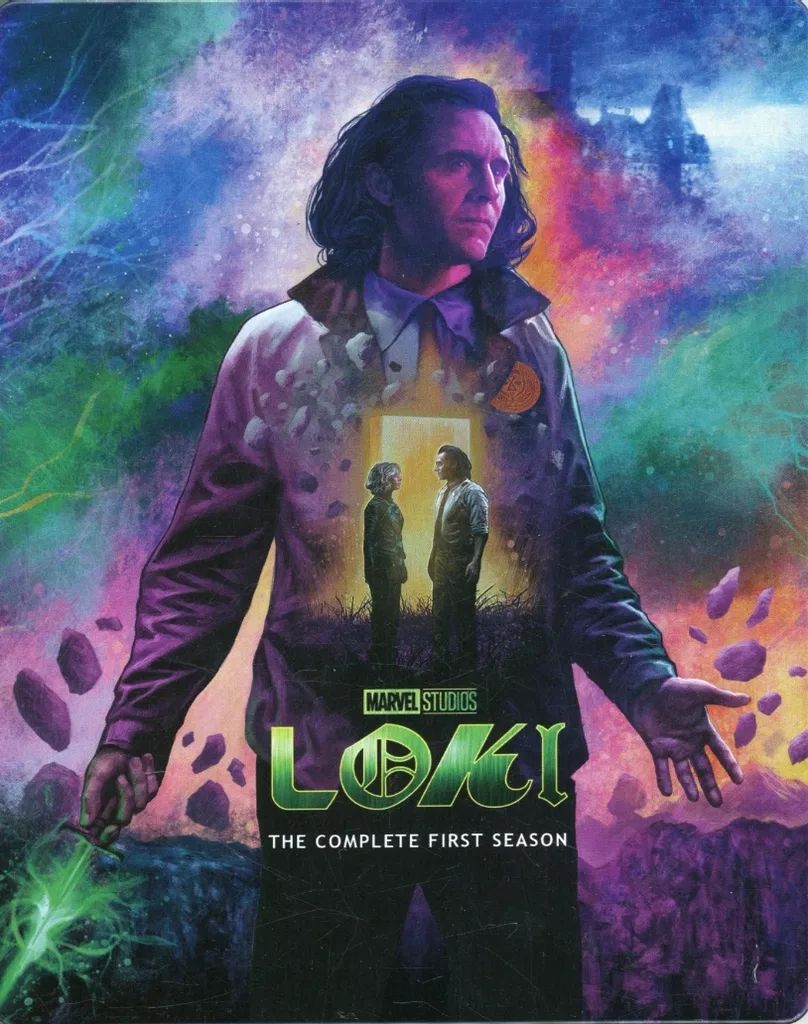 海外TVドラマBlu-ray Disc ロキ シーズン1 4K UHD コレクターズ エディション スチールブック 数量 版