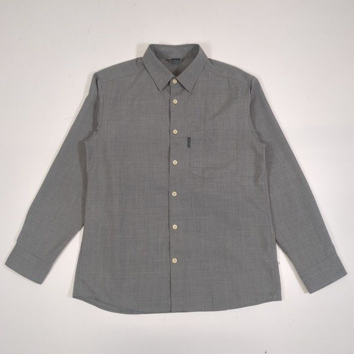 メリノウール ライト ロングスリーブシャツ 1114621 グレー L