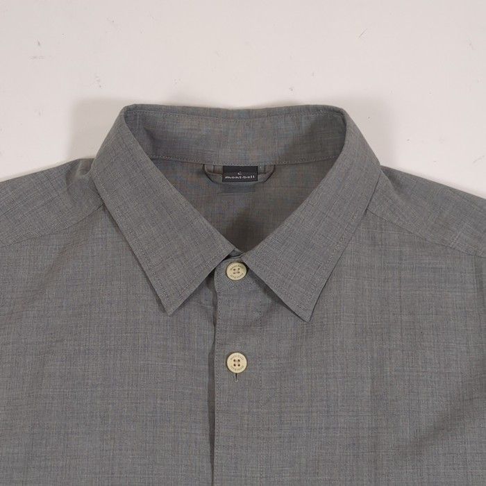 メリノウール ライト ロングスリーブシャツ 1114621 グレー L OLIVEOS_COM_TR