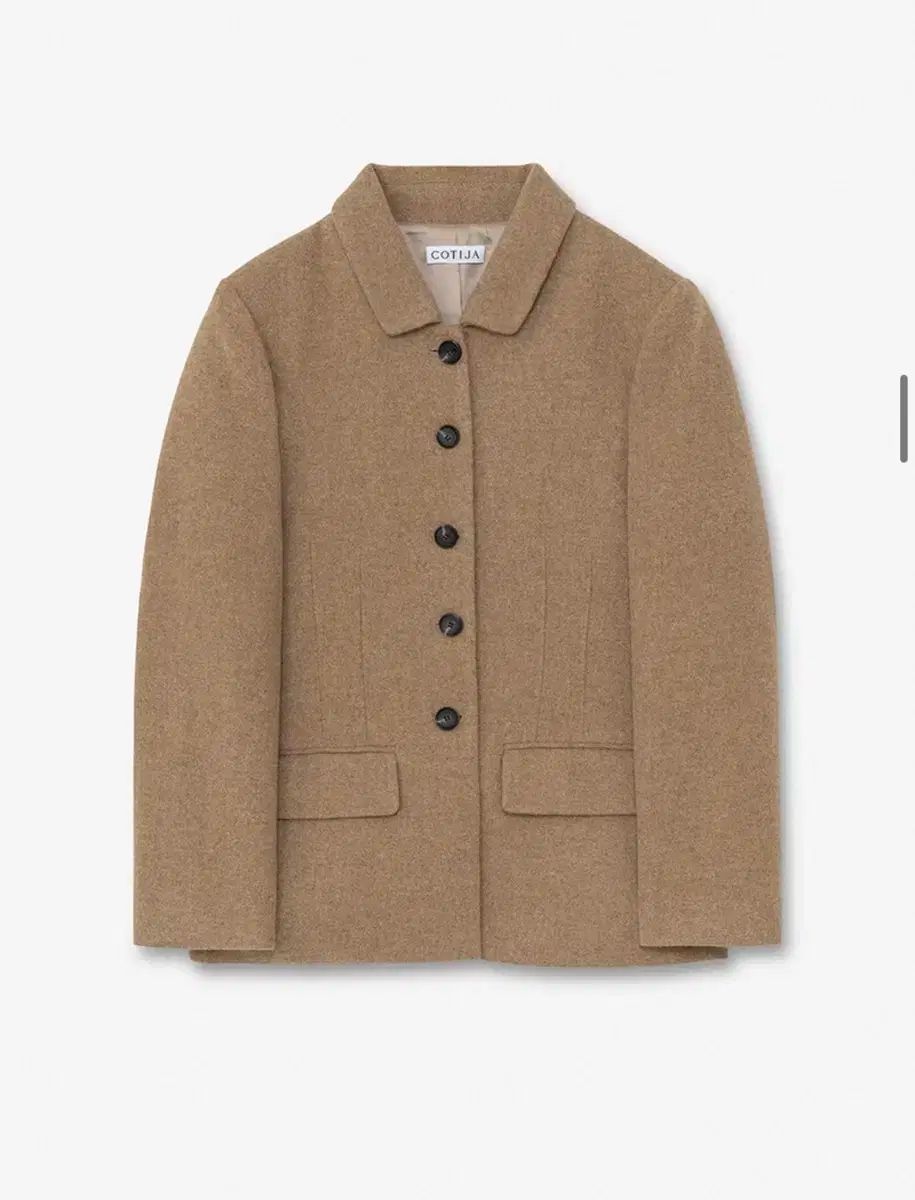 COTIJA コティ下 ウール ジャケット ブラウン