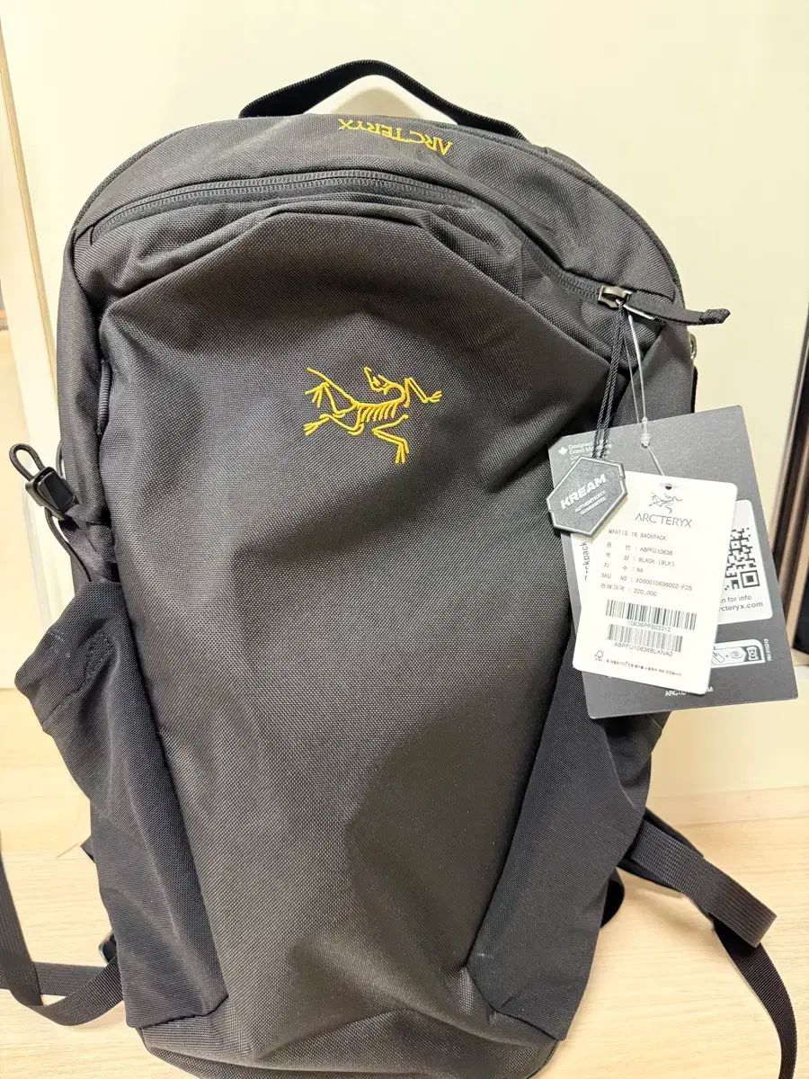 アークテリクス マンティス 16 ブラック バッグ