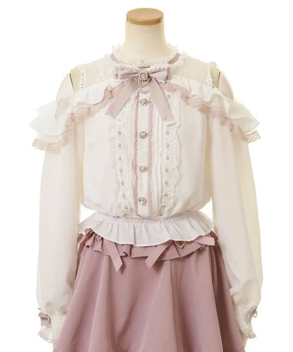 (sold out)LIZ LISA リズリサ オフショルダー フリル ブラウス