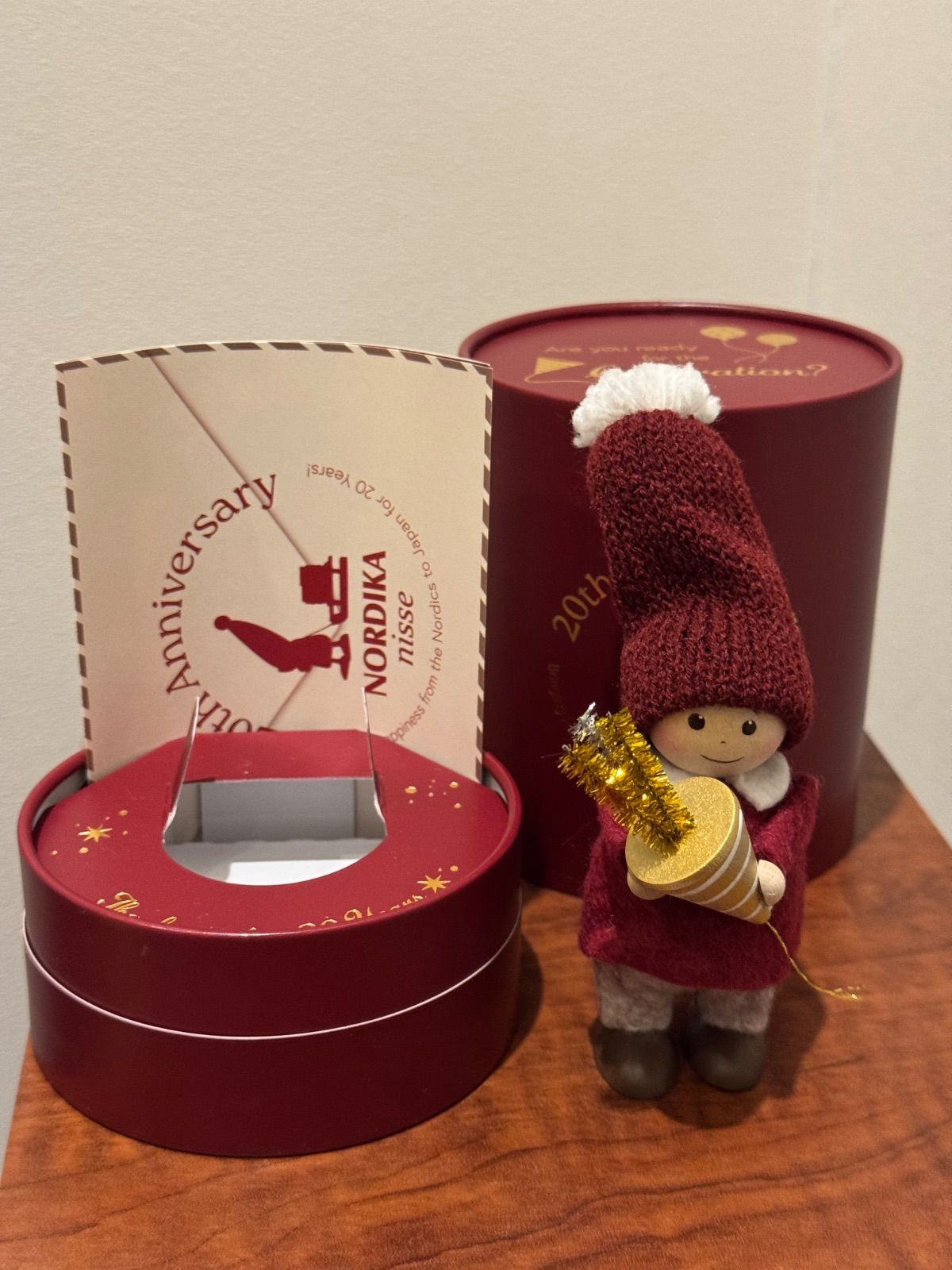 ノルディカ ニッセ 20th celebration クラッカーを持った男の子