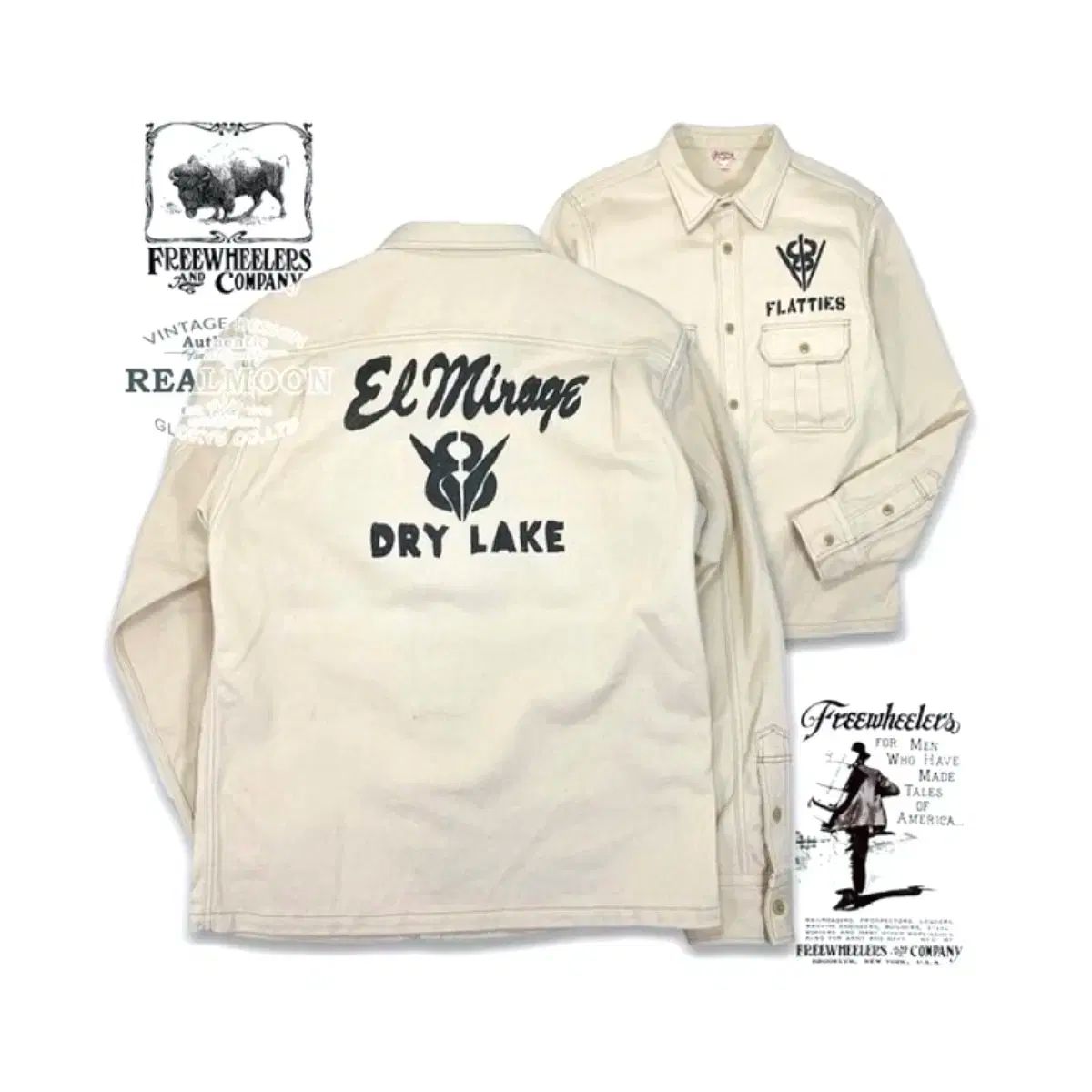 16 V 8 FLATTIE ワークシャツ