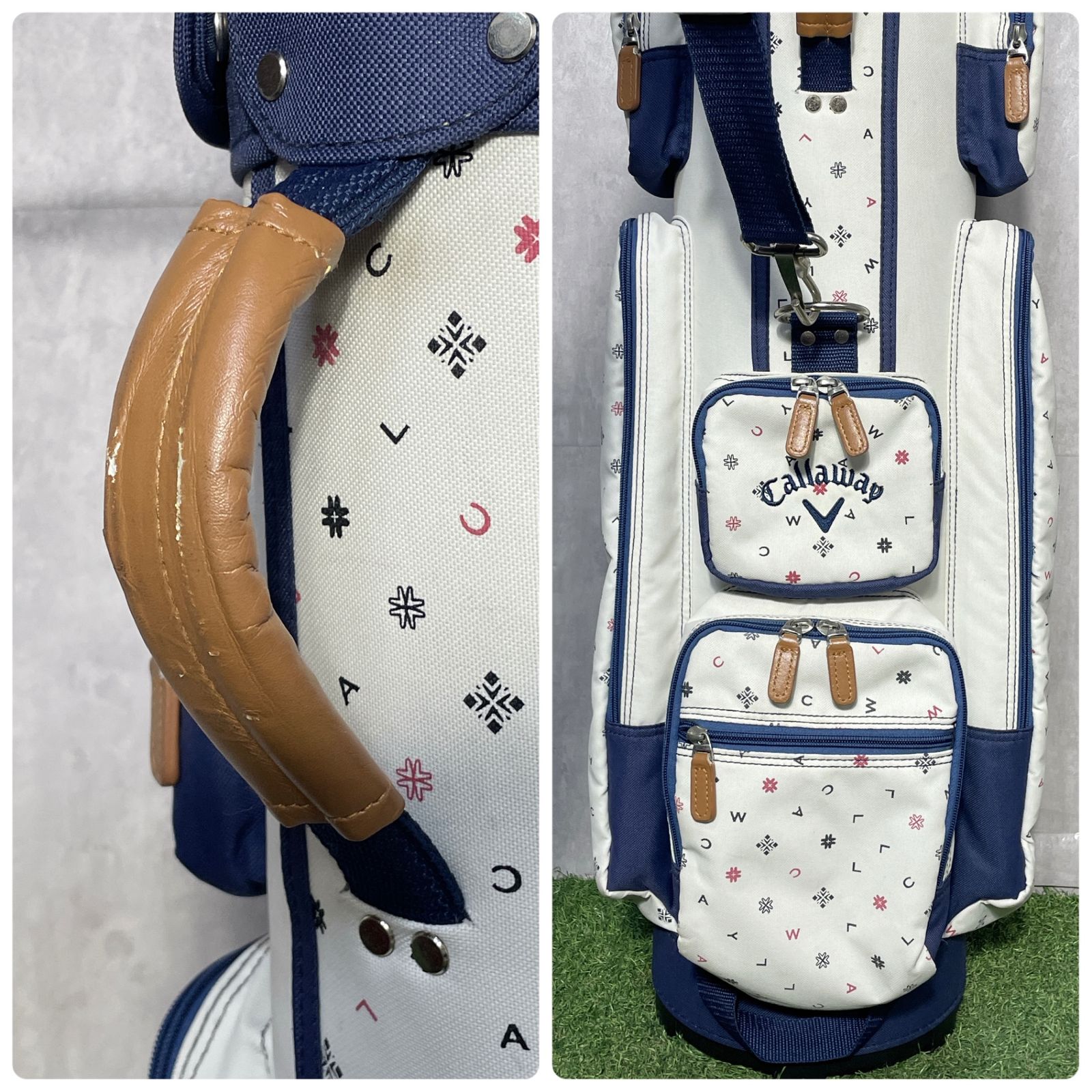  Callaway キャロウェイ キャディバッグ ゴルフバッグ レディース 女性用 モデル 軽量モデル 簡易 優しい 使いやすい キャディーバッグ キャディバック コース用品 ゴルフバッグ キャディバッグ ゴルフ