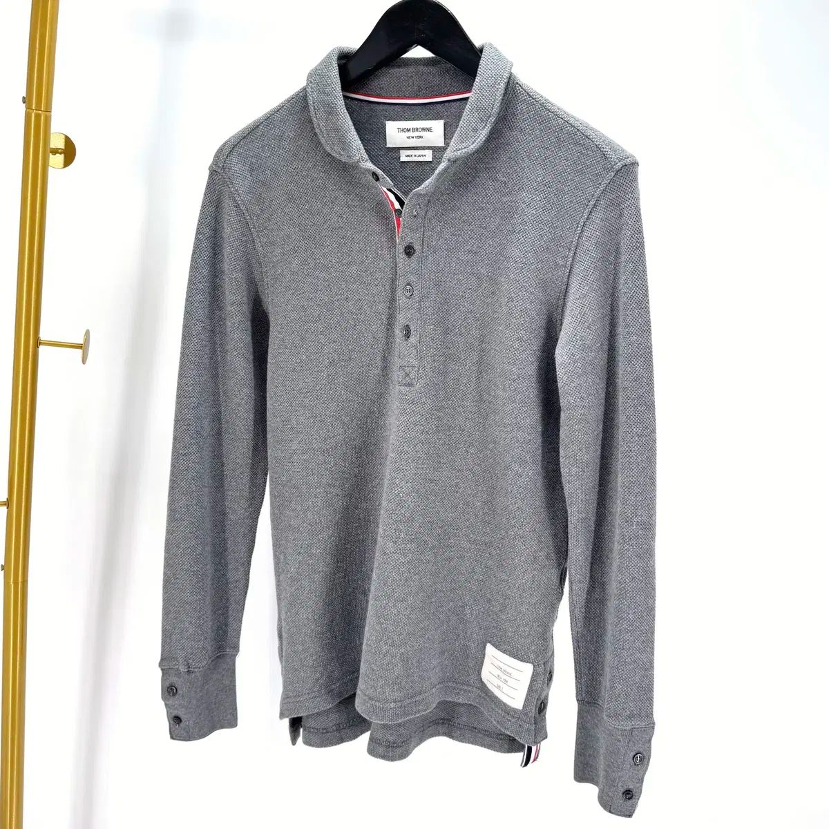 2サイズ トム ブラウン KARA カラ ロングスリーブ Tシャツ グレー