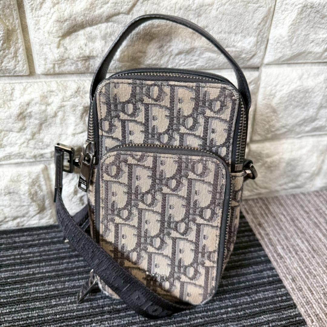 Dior ディオール オブリーク スマホ ショルダーバック トロッター