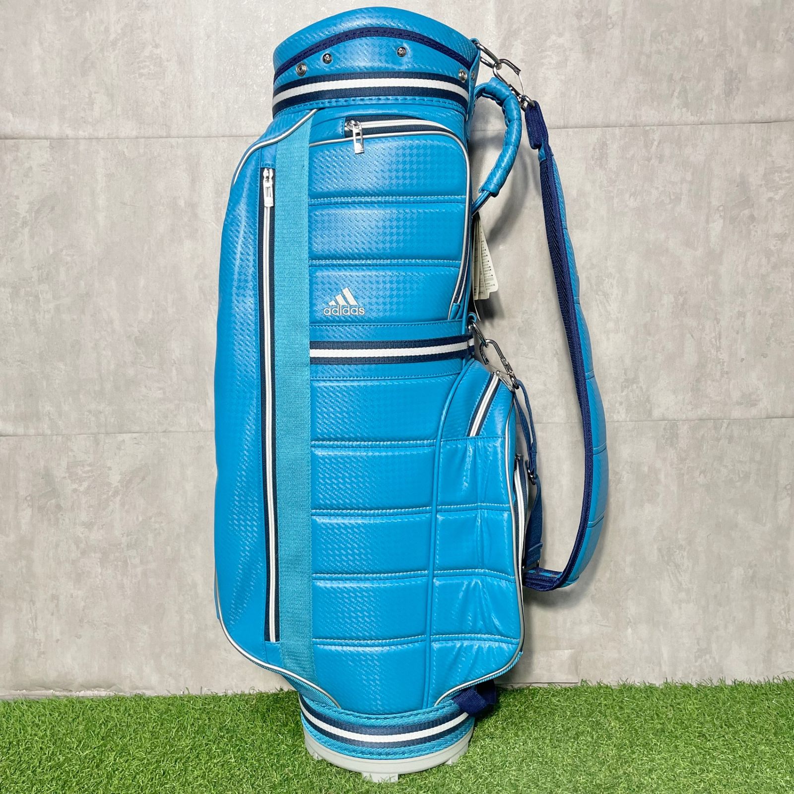 【未使用に近い美品！】adidas　アディダス　キャディバッグ　軽量 adidas アディダス（adidas）（レディース）ゴルフ キャディバッグ