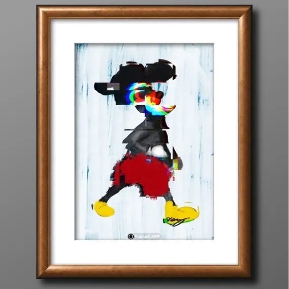 数量 作品 A オリジナル アートポスター Choice is yours ストリートアート 抽象画 インテリア