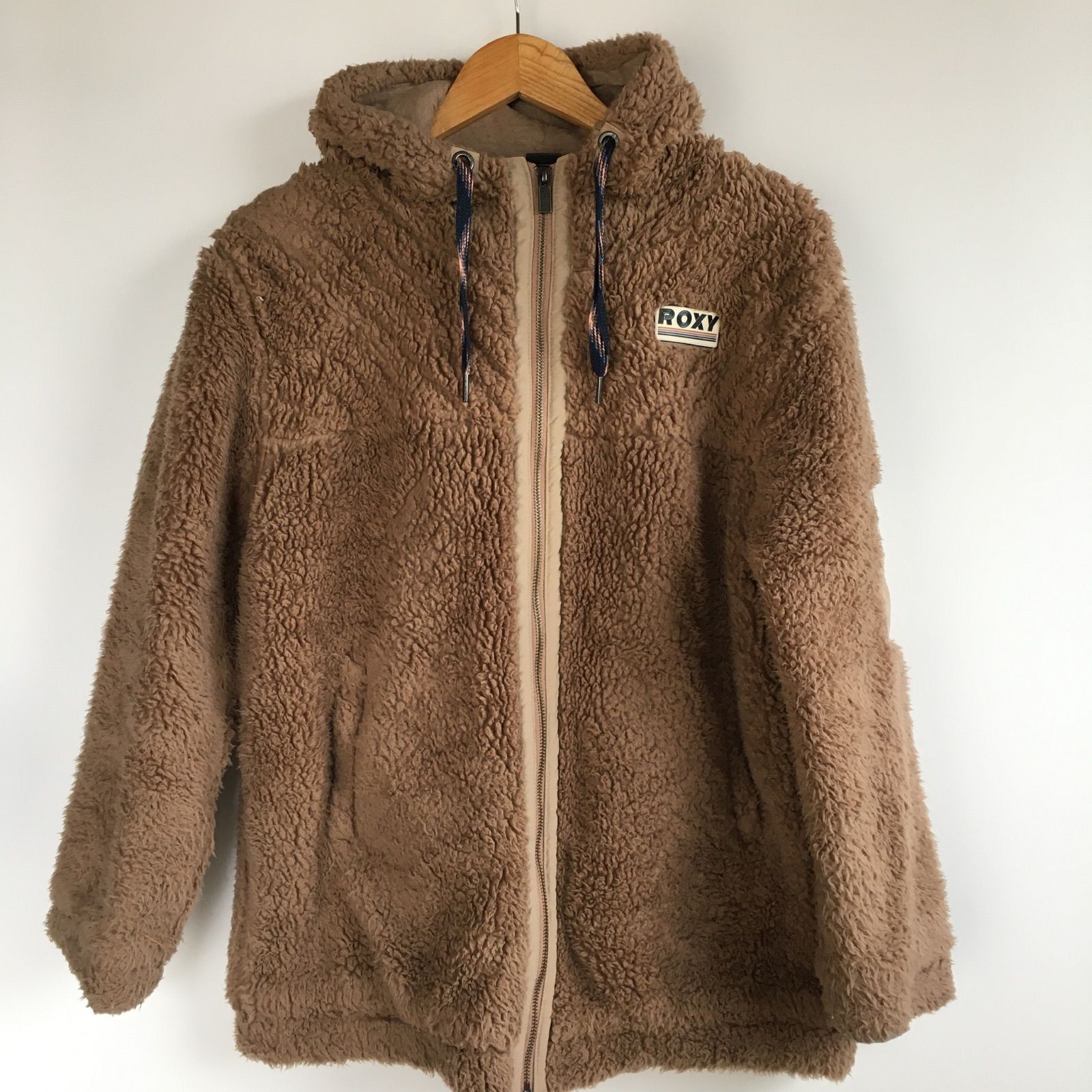 ロキシー ジップアップボアジャケット 2972202511120052 レディース L 