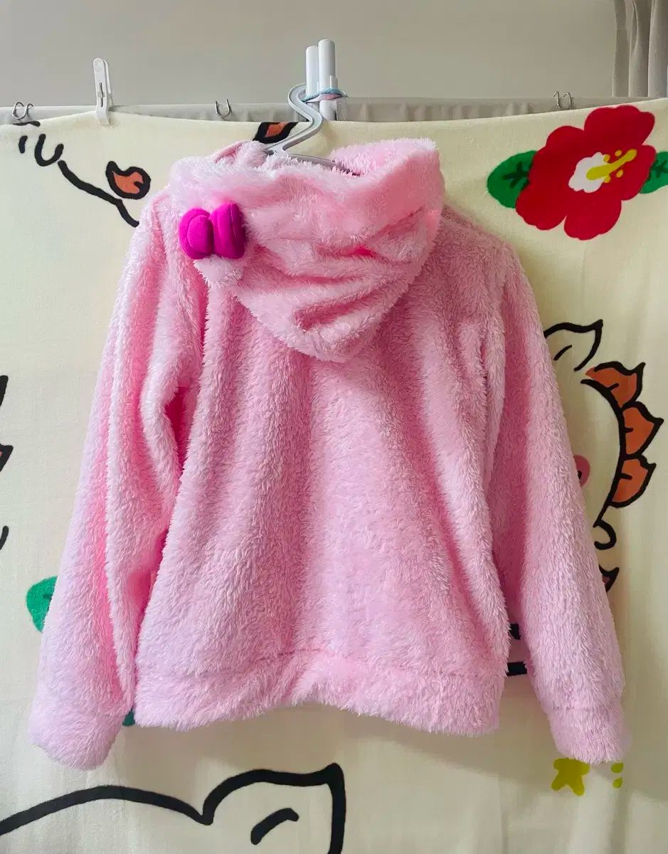 ハローキティ ユニバーサル スタジオ ピンク フリース