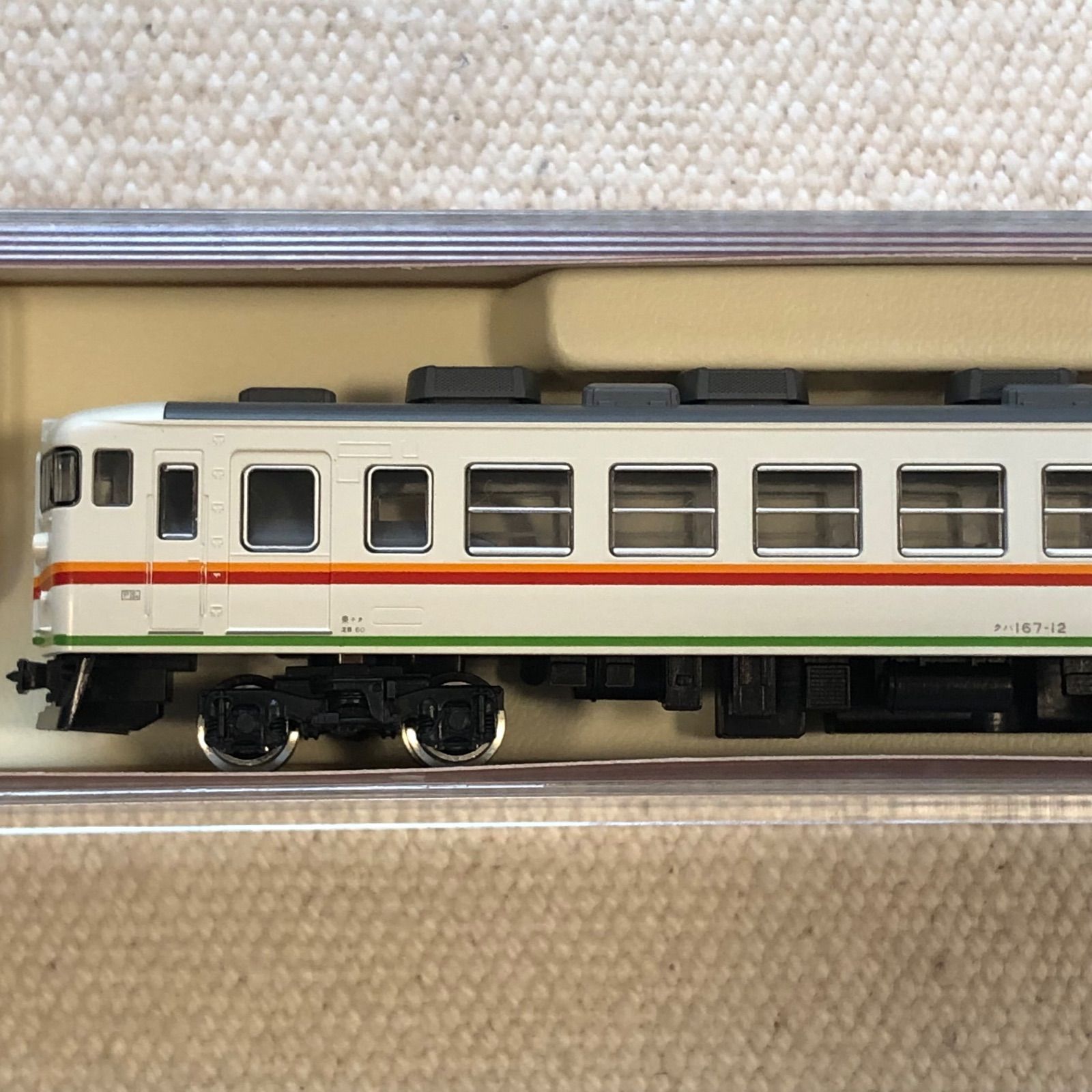 167系 田町アコモ色タイプ 4両セット 全面方向幕シール付 4389-2 クハ