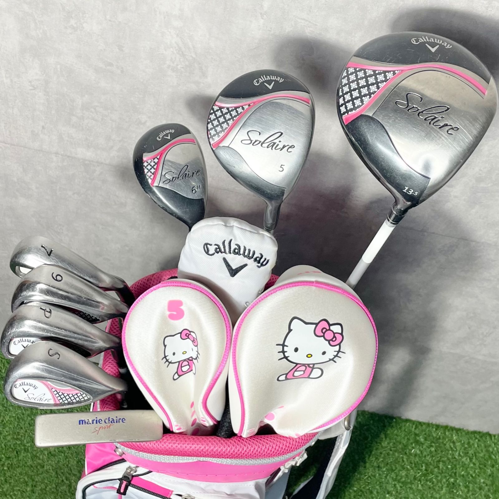 初心者 Callaway Solaire クラブセット レディース バッグ除く 初心者 Callaway Solaire クラブセット レディース バッグ除く
