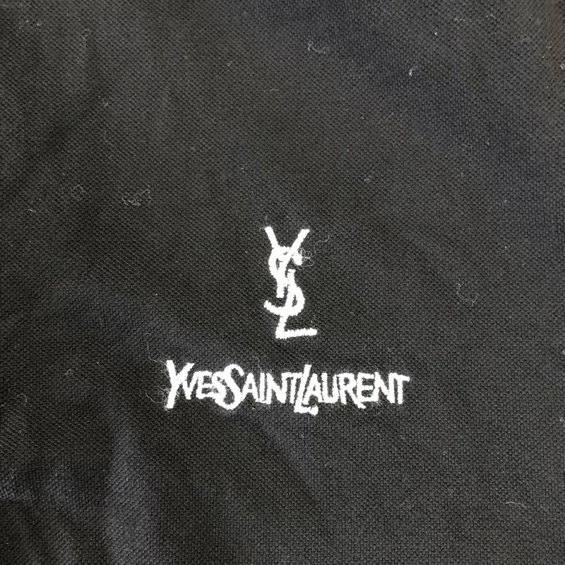 イヴサンローラン Yves Saint Laurent ポロシャツ 長袖 胸元ワン