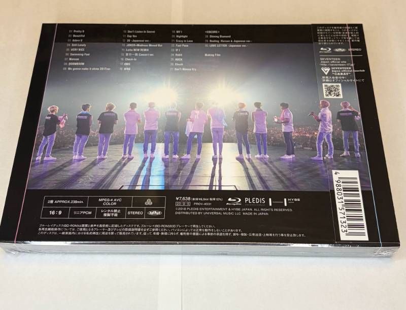 (未使用･未開封品)　2017 SEVENTEEN 1ST WORLD TOUR 'DIAMOND EDGE' in JAPAN (2DVD+PHOTO BOOK)  bt0tq1u 2017 SEVENTEEN 1ST WORLD TOUR DIAMOND EDGE in Seoul DVD 3 Disc /+
