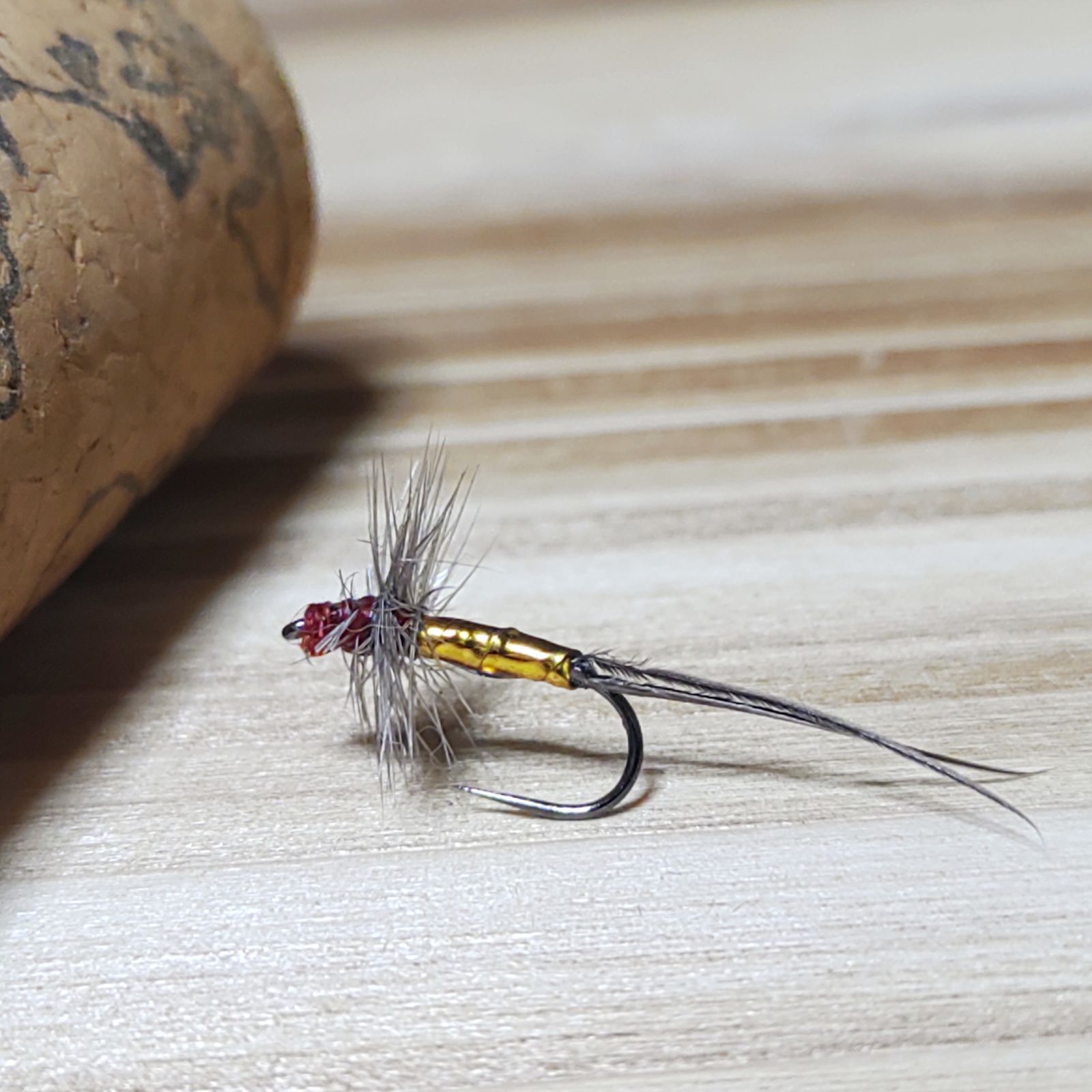 □ELK□ 普通毛鉤 赤金 7本 完成品フライ テンカラ - メルカリ