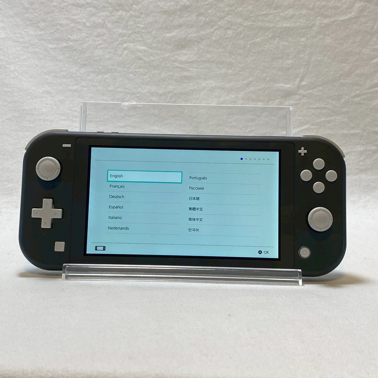  Nintendo Switch Lite HDH 001 グレー 本体のみ み No 4509 本体(Nintendo Switch Lite) Nintendo Switch