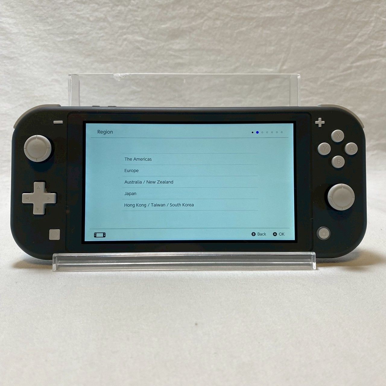 Nintendo Switch Lite HDH-001 グレー 本体のみ み 動作 済み No.4509