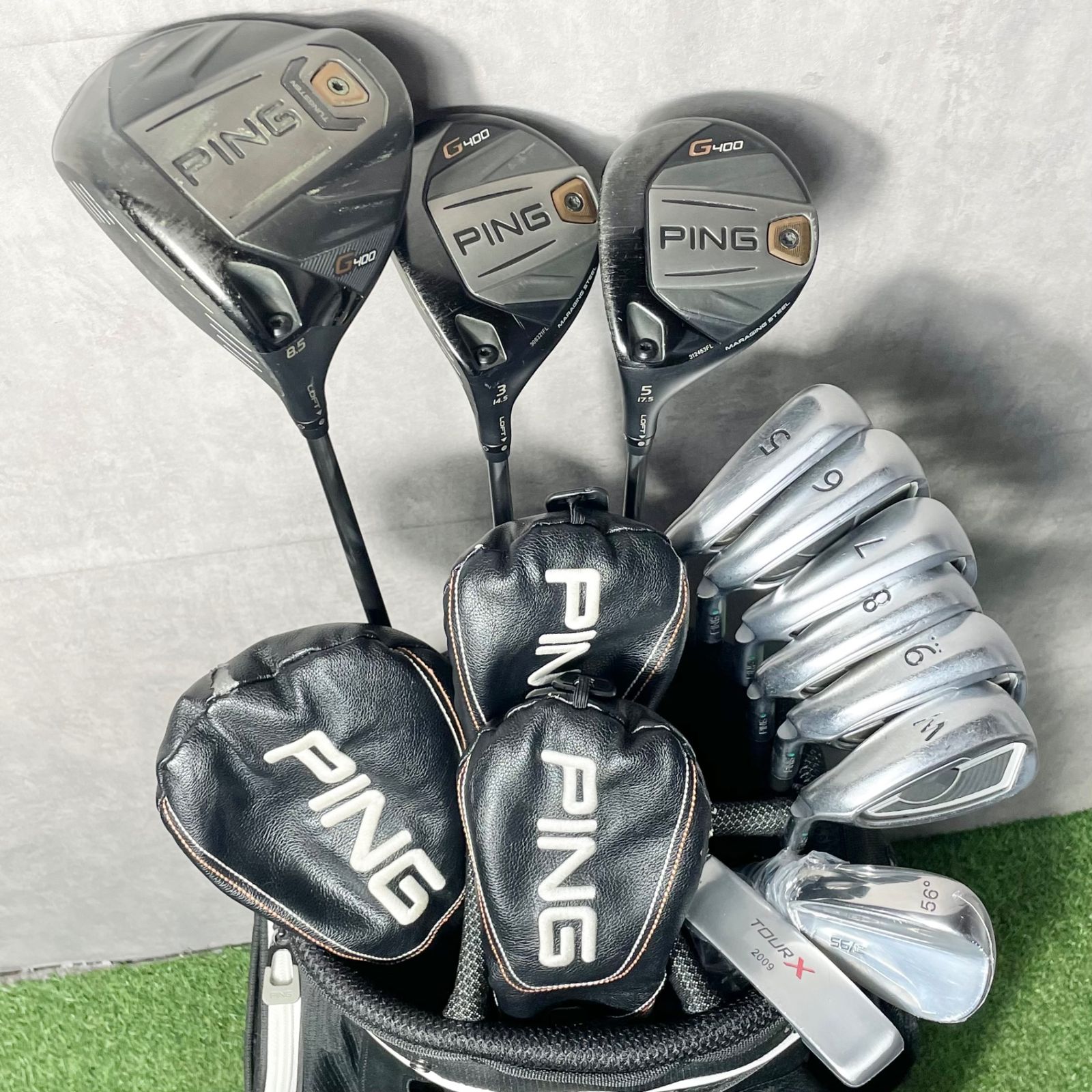 【貴重レフティ】タイトリスト 915 ゴルフクラブセット 11本 S メンズ 左 貴重レフティ】タイトリスト 915 ゴルフクラブセット 11本 S メンズ 左