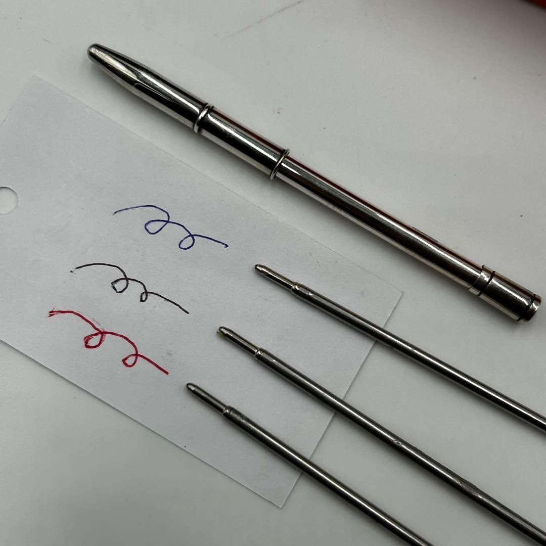 ❣️エルメス❣️アジェンダボールペン替芯•青&黒1SET新品未使用品