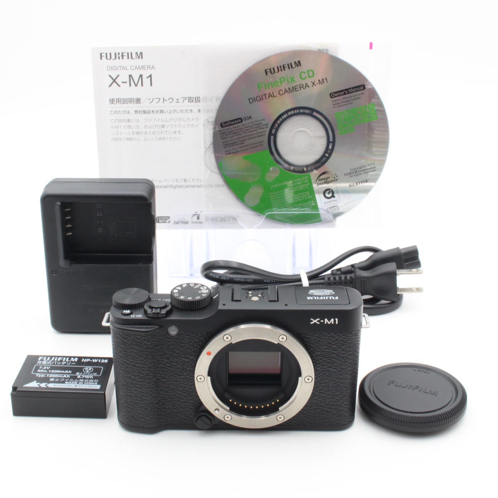 FUJIFILM X-M1 ミラーレス一眼 本体　充実付属品 FUJIFILM X-M1 ボディ ブラックの出品 | ONE SCENE（ワンシーン）