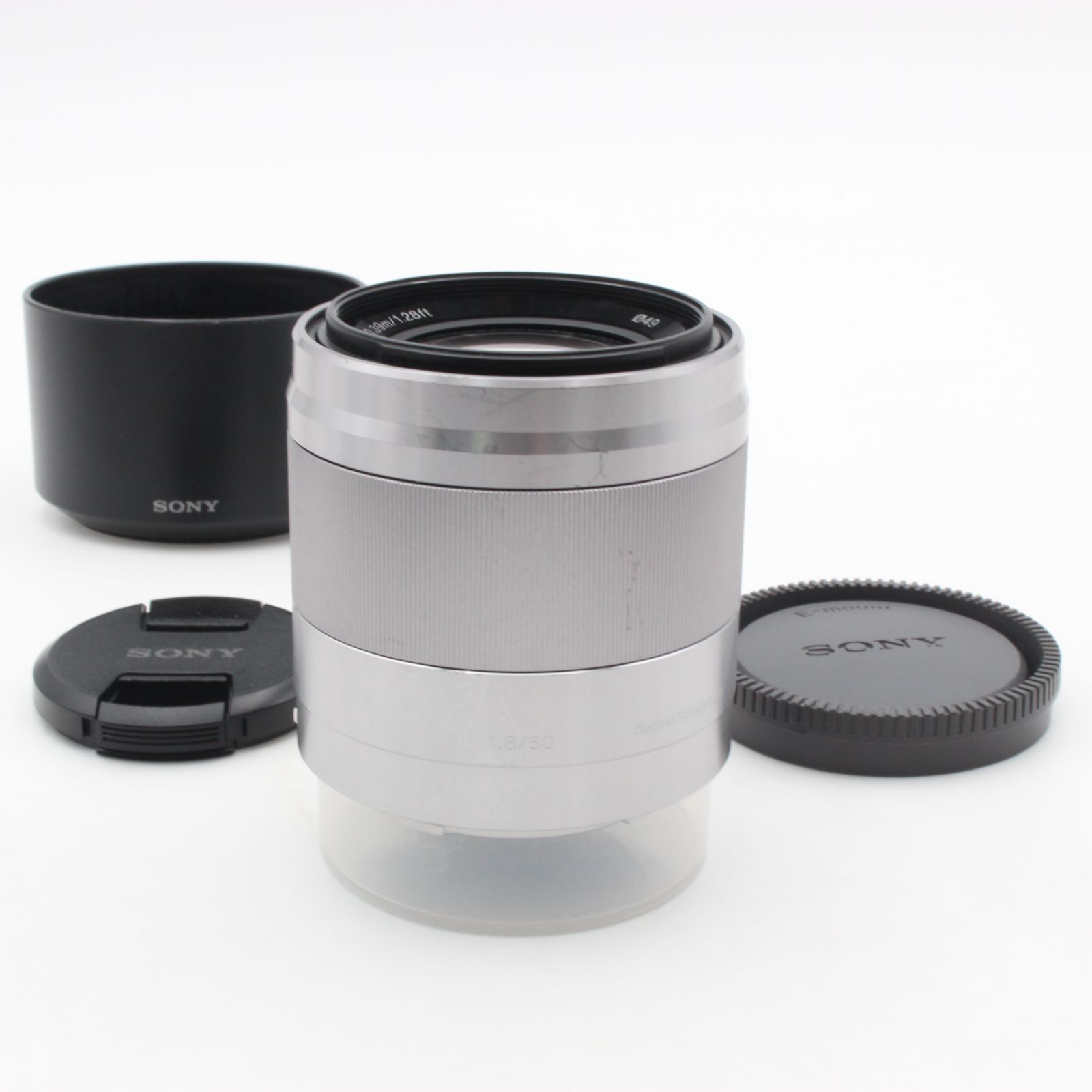 SONY ソニー E 50mm f1.8 OSS SEL50F18 Eマウント sony フード 付き
