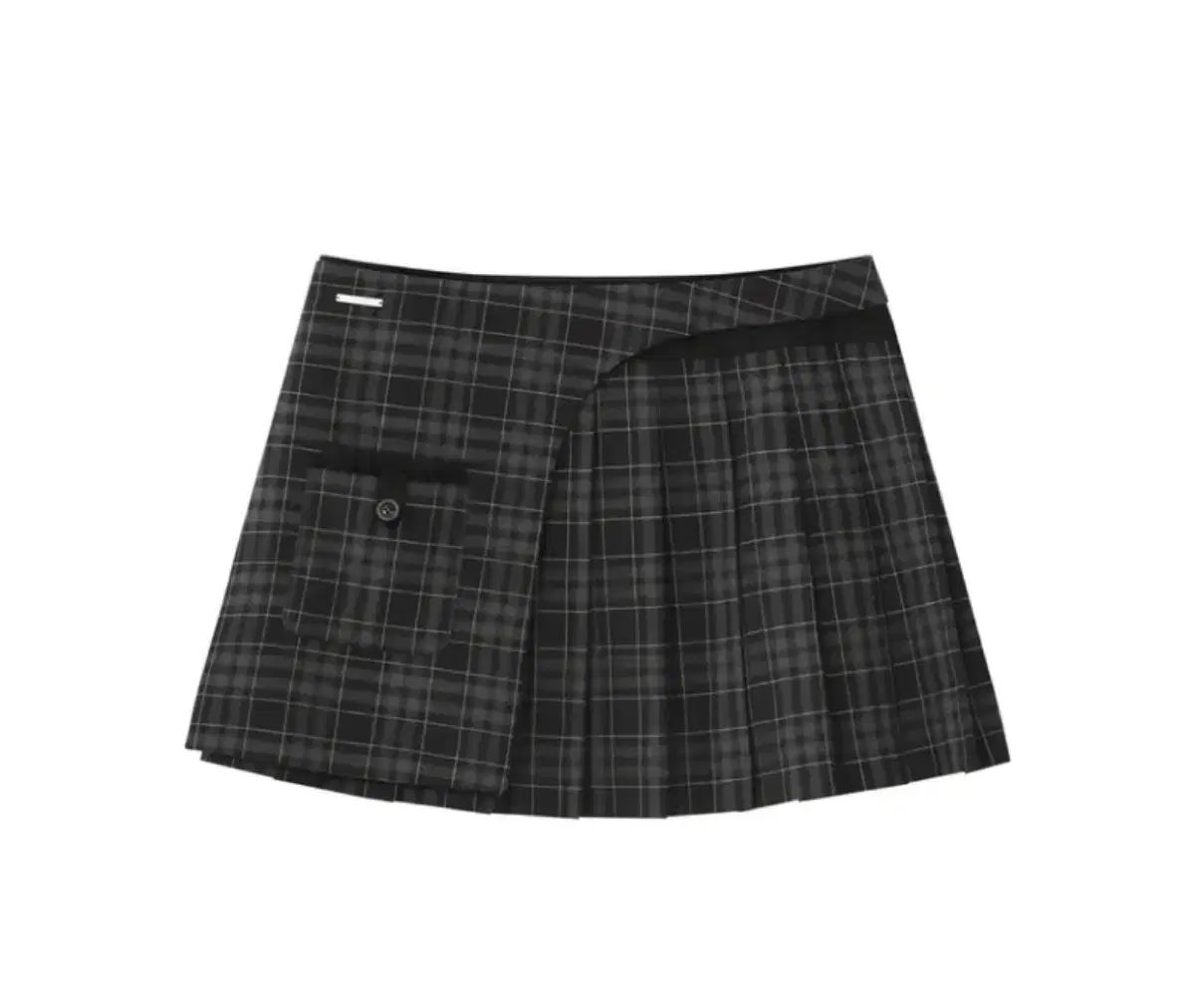 ミセキSEOUL ソウル ブラック CHECK スカート