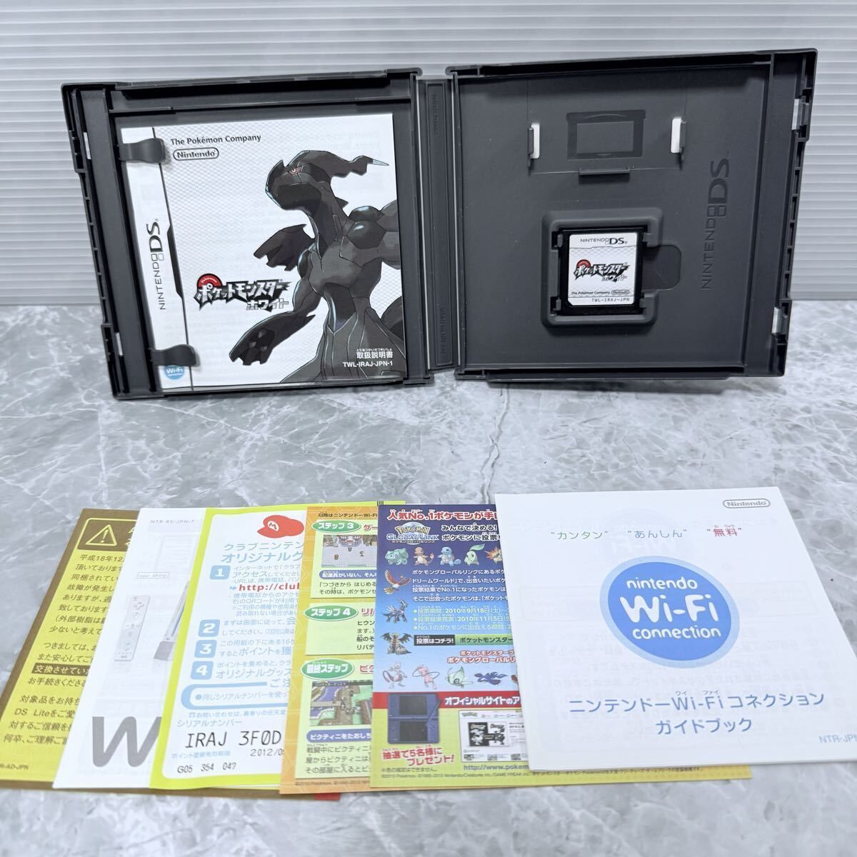 ニンテンドーDS ポケットモンスター ホワイト 箱説付 Nintendo 任天堂