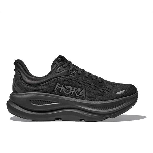 HOKA ONE ONE ホカ オネオネ M BONDI 9 X-WIDE 1162015 BLACK BLACK メンズ ボンダイ9 エキストラワイド スーパーワイド 幅広 4E EEEE 厚底 ランニングシューズ マラソン ジョギング ロード ラン