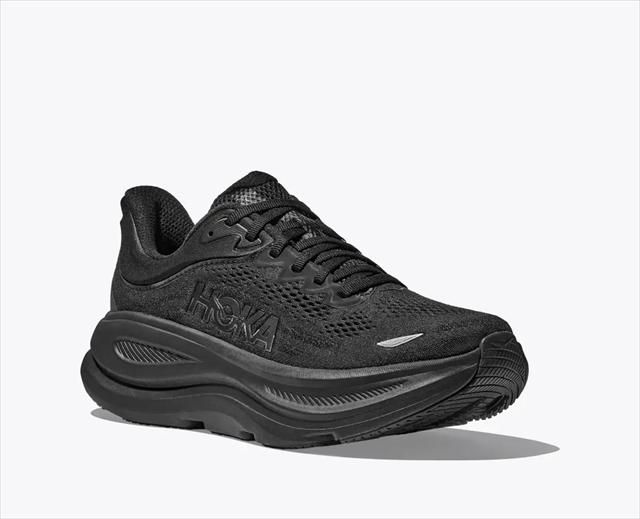  HOKA ONE ホカ オネオネ M BONDI 9 X WIDE 1162015 BLACK メンズ ボンダイ9 エキストラワイド スーパーワイド 幅広 4 E EEEE 厚底 ランニングシューズ マラソン ジョギング ロード ラン ランニングシューズ アウトドアシューズ