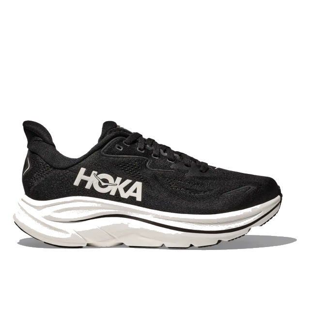 HOKA ONE ONE ホカ オネオネ M CLIFTON 10 1162030 BLACK WHITE メンズ クリフトン10 幅D 厚底 ランニングシューズ マラソン ジョギング ロード ランシュー スニーカー 靴 クッション ウォーキング 軽量