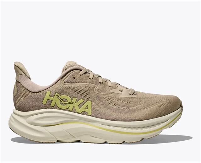 HOKA ONE ONE ホカ オネオネ M CLIFTON 10 1162030 RAW LINEN STONE メンズ クリフトン10 幅D 厚底 ランニングシューズ マラソン ジョギング ロード ランシュー スニーカー 靴 クッション ウォーキン