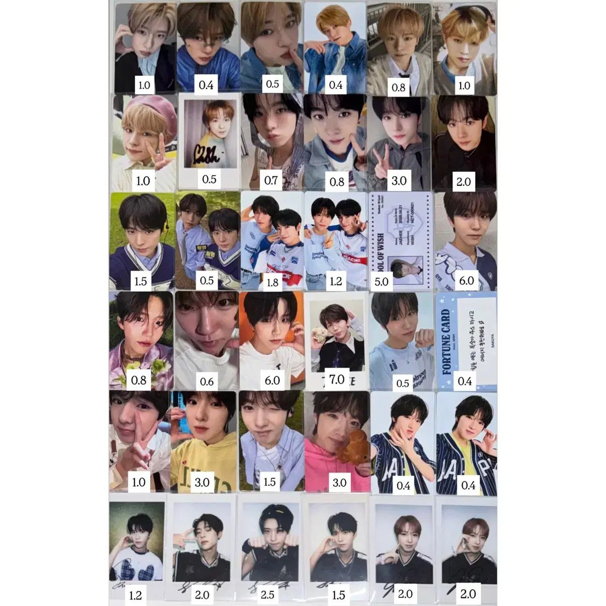 NCT エヌシーティー WISH ウィッシュ ポップポップCOLOR kmsスオウィ半袖バンコクタートルネックシオンオンリークユ-結-YOU-シジェ半袖リサクヤトレカ