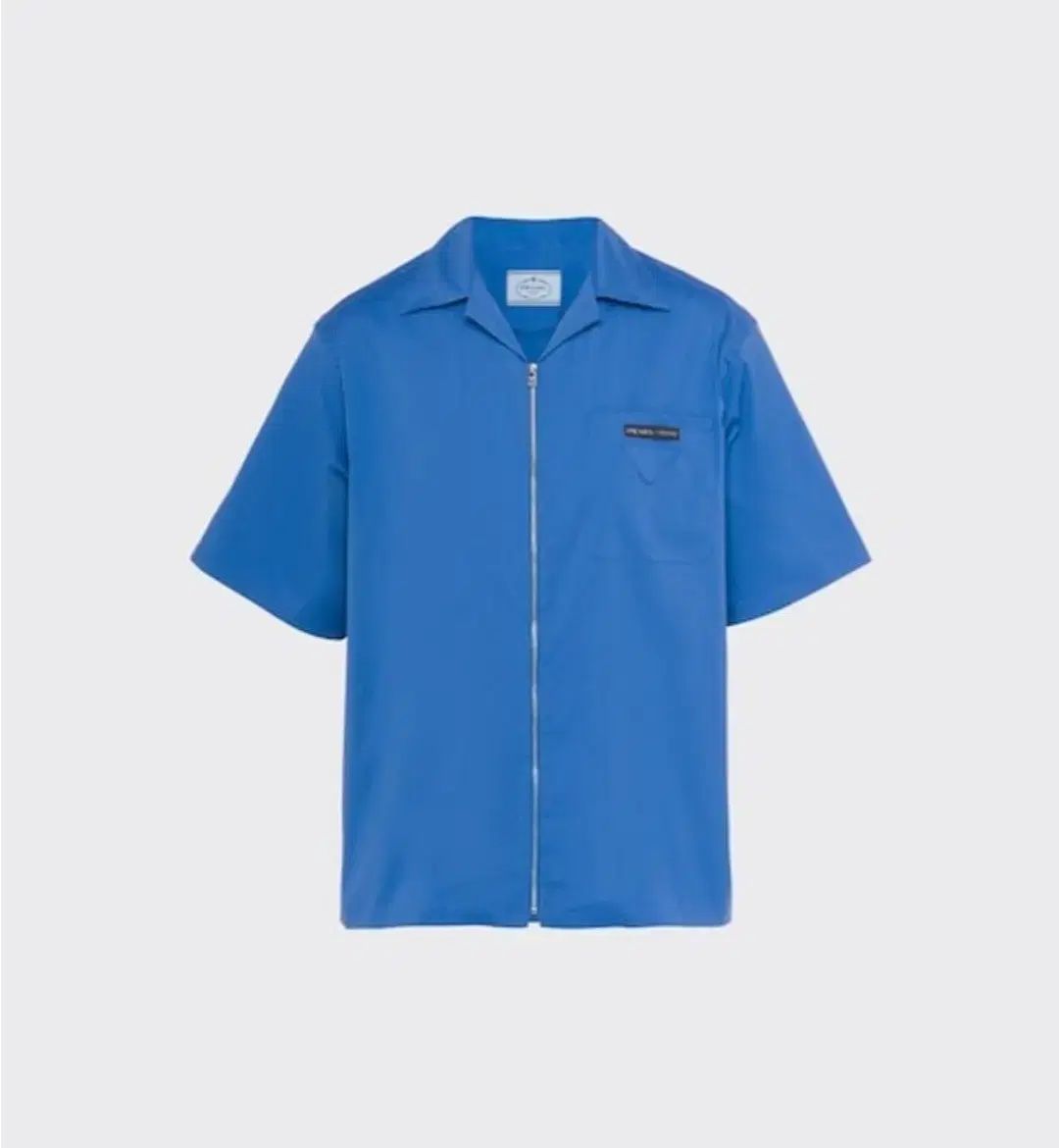 L PRADA プラダ ストレッチ コットン ボーリング ナイロン シャツ ジャケット