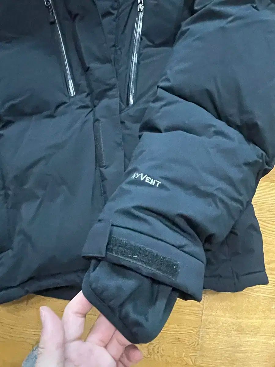 THE NORTH FACE ザノースフェイス ダウン ブラック ファー フード HyVent