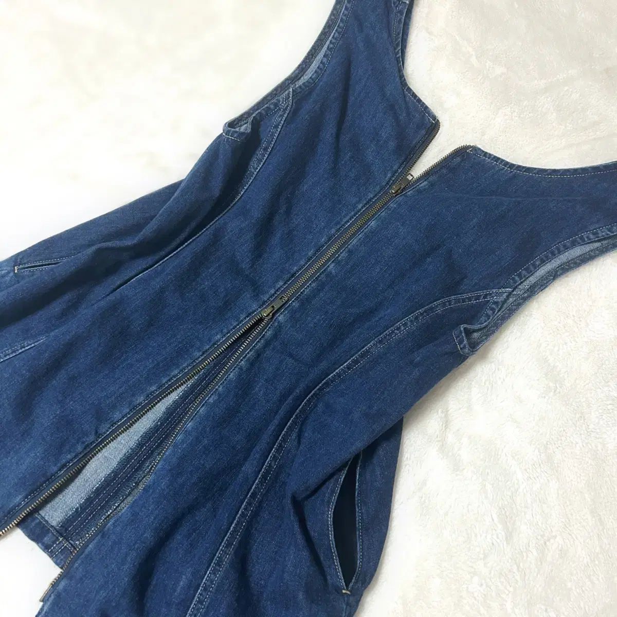 Cepo ワークウェア ツーウェイジップアップ デニム ベスト