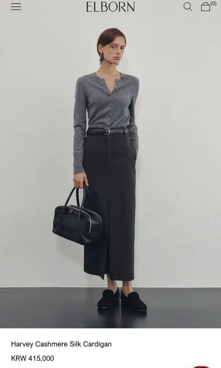 エルボーン カシミアニット