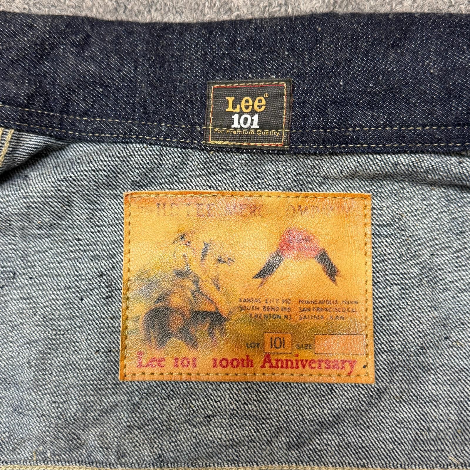 Lee 101COWBOY JACKET デニムジャケット Gジャン 100周年 カウボーイ 