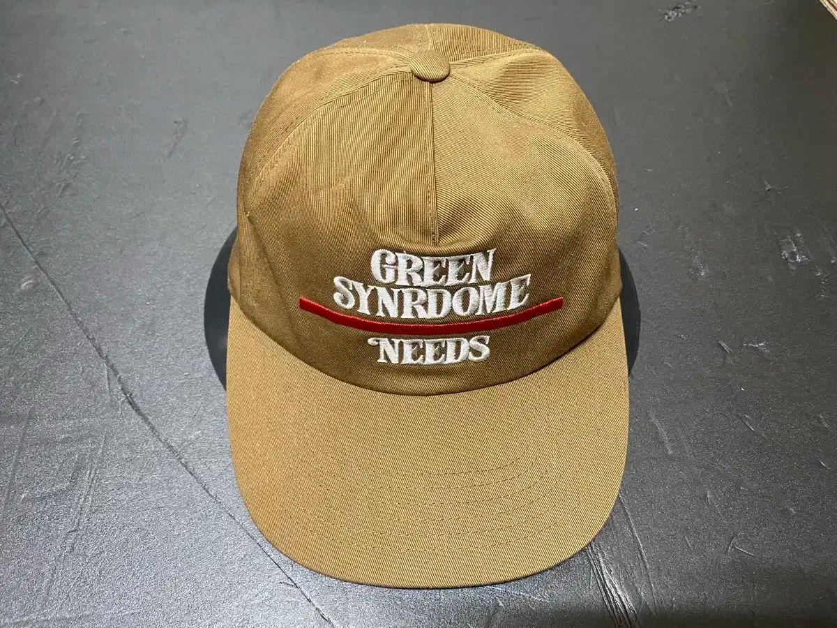 グリーンシンドローム 5パネルキャップ