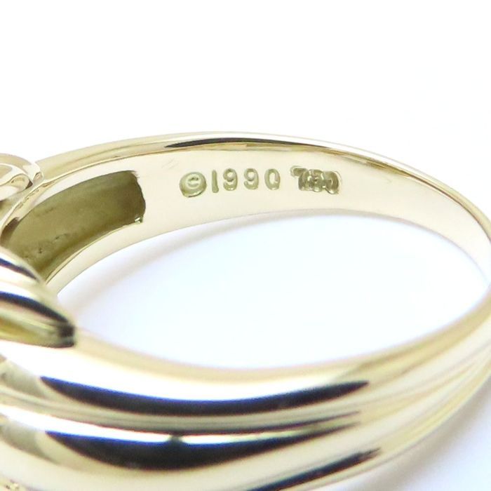 TIFFANY&Co. ティファニー シグネチャー リング 指輪 10.5号 K18YG