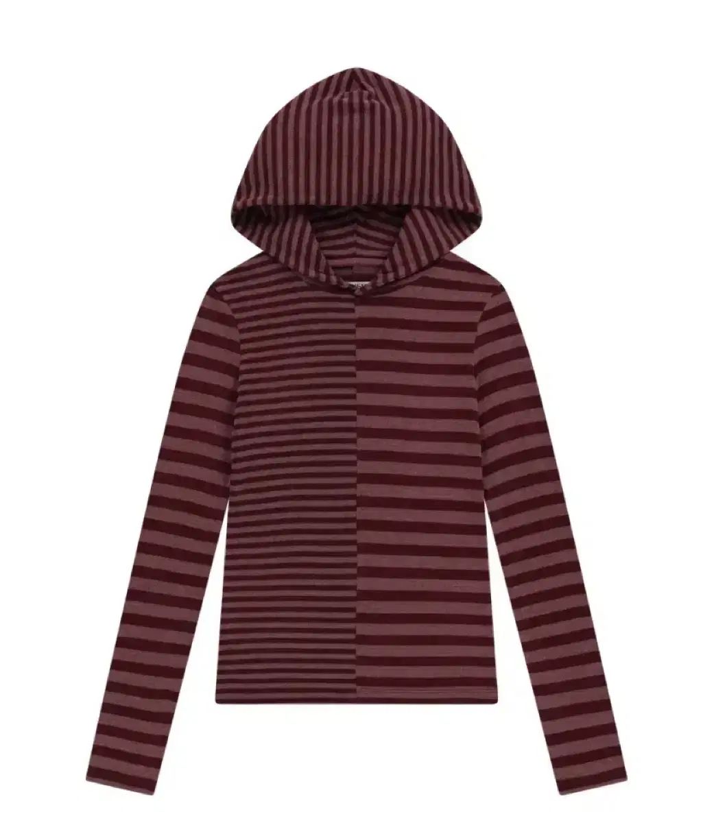 ISSEY MIYAKE イッセイミヤケ ストライプ フーディー レッド