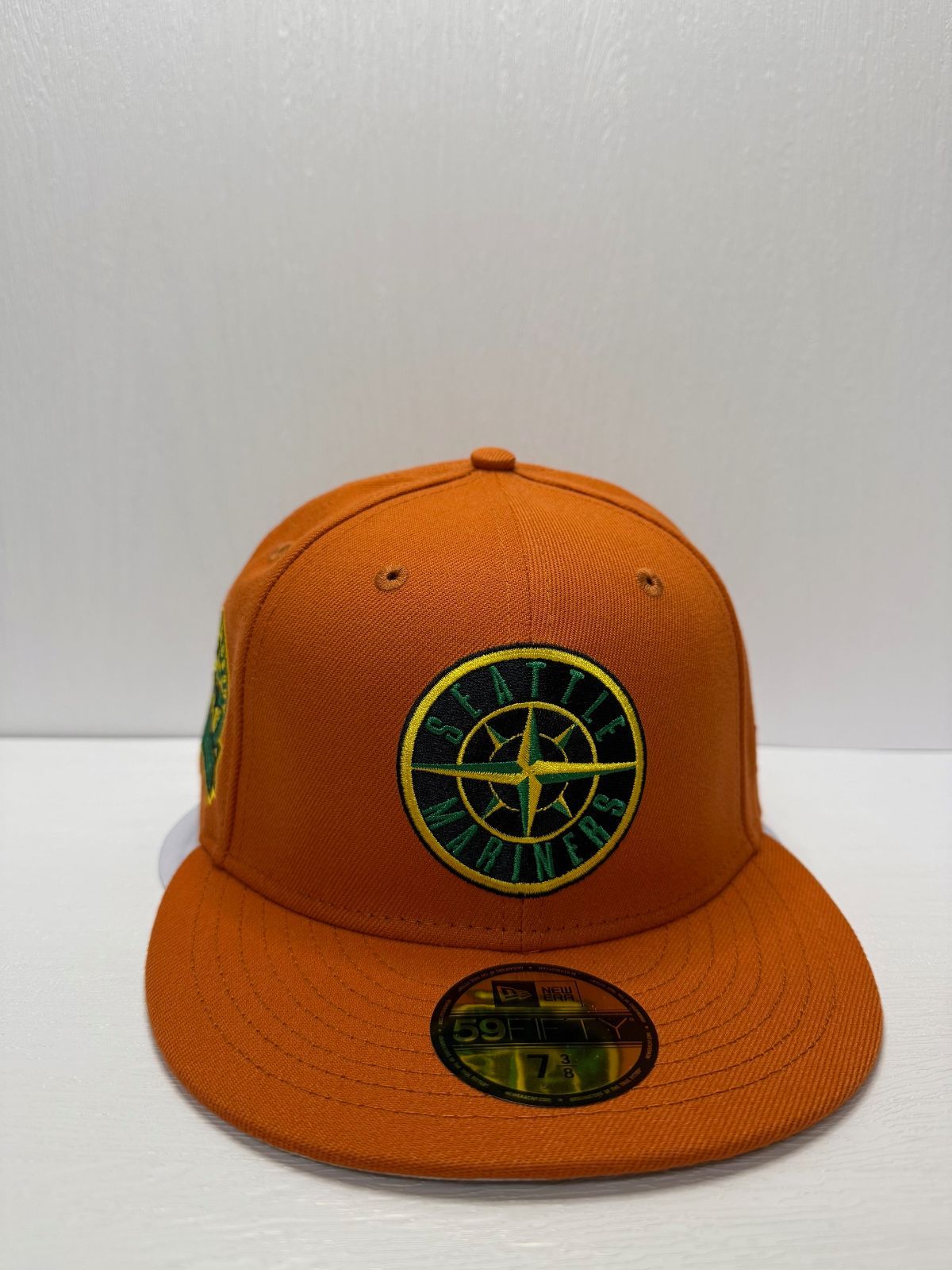Newera シアトルマリナーズ 30thアニバーサリー 59fifty フィッティドキャップ ブラウン