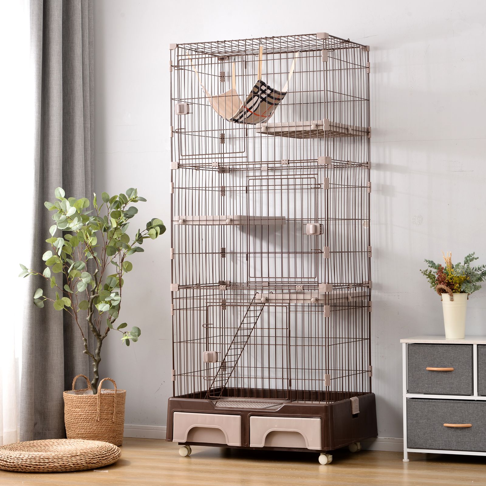 キャットケージ 3段