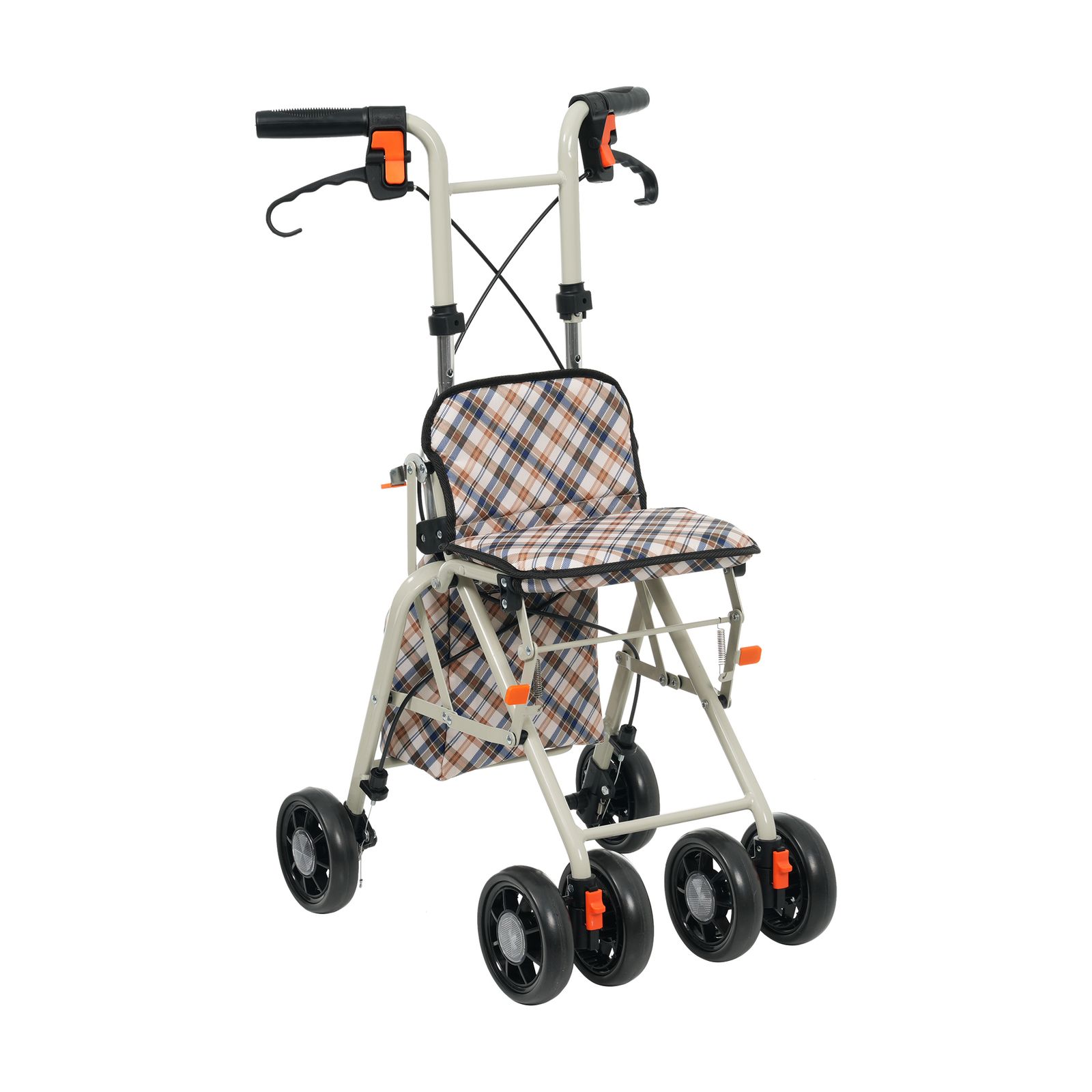 数量限定セール」歩行器 歩行車 シルバーカー キャスター 室外用 高さ