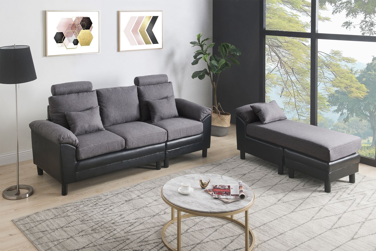 L字ソファー ローソファ