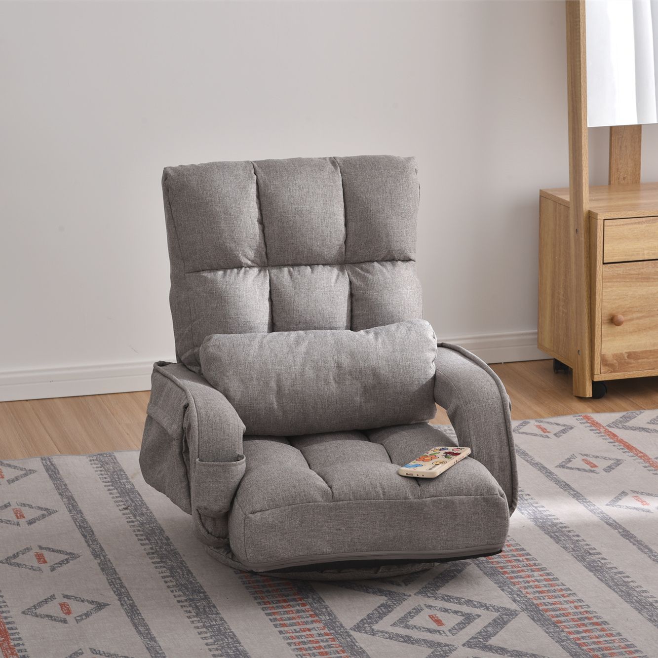 ファブリック 座イス