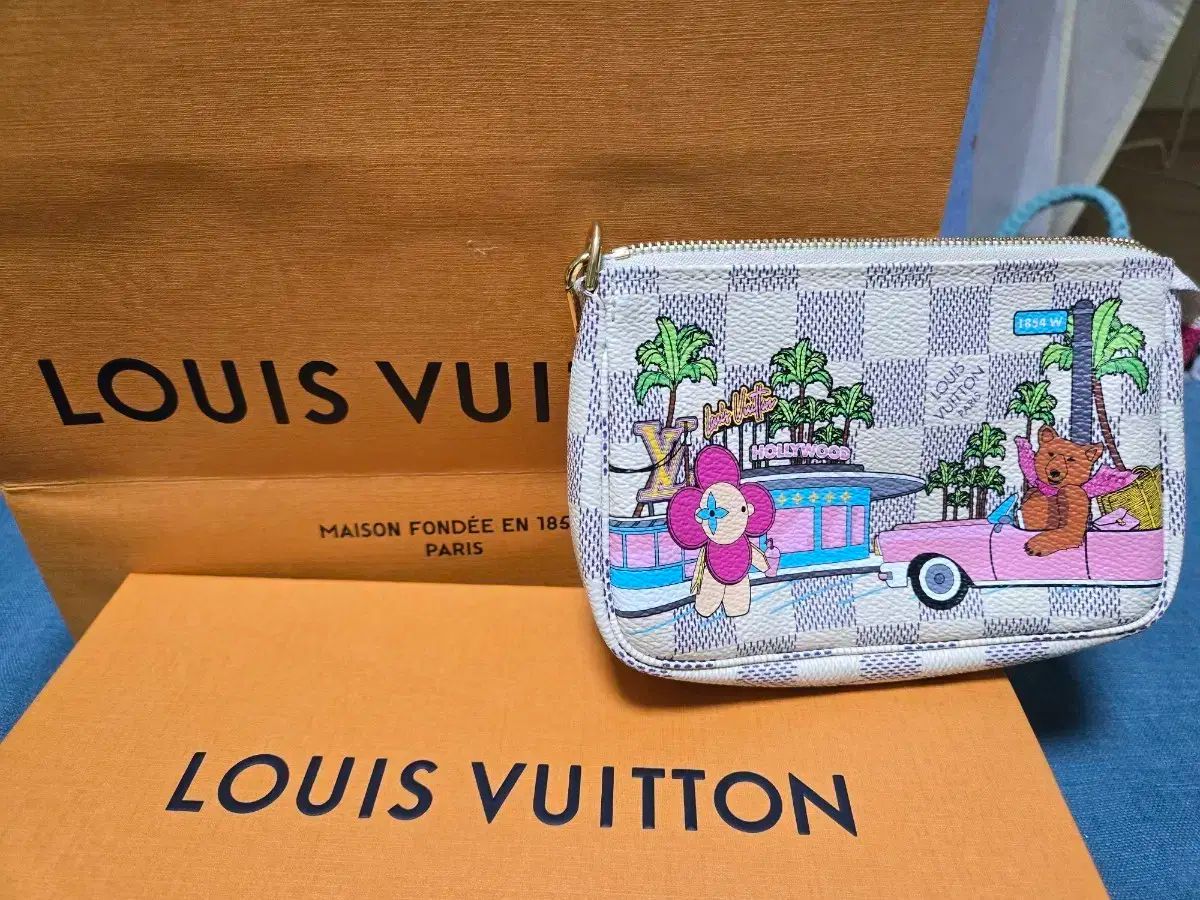 ルイヴィトン ダミエ ホリデー ポーチ