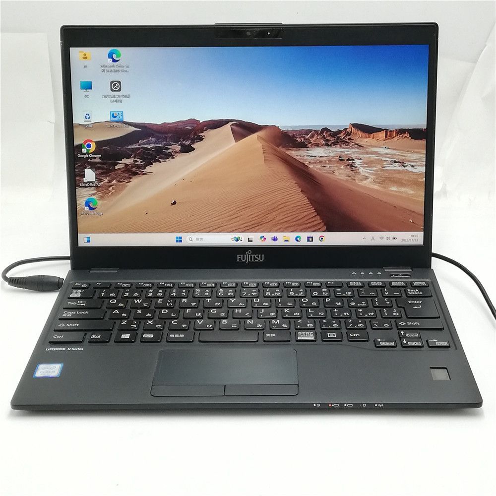 Wi-Fi有 富士通 ノートパソコン U 939 BX Core i 5 8265 8 GB 高速SSD 無線LAN Bluetooth カメラ Windows 11 Office済 即使用