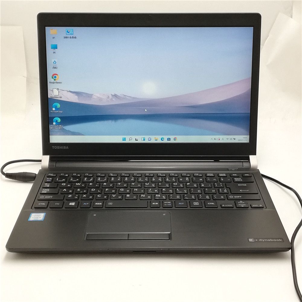 向 Wi-Fi有 東芝 ノートパソコン R73 B 第6世代 Core i5 高速SSD DVD 無線LAN Bluetooth Windows11 Office済 即使用可